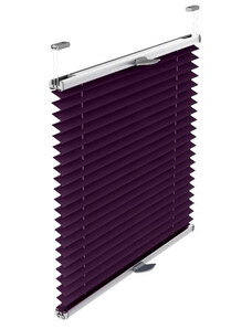Gario Pliszé függöny Standard Sötét áfonya Szélesség: 107,5 cm