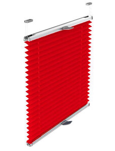 Gario Pliszé függöny Standard Piros Szélesség: 107,5 cm