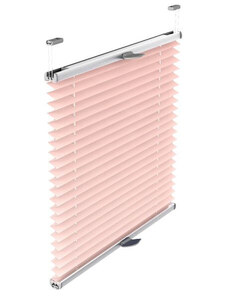 Gario Pliszé függöny Standard Púder rózsaszín Szélesség: 107,5 cm