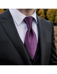 ÚRIDIVAT Extra hosszú nyakkendő szett (lila)