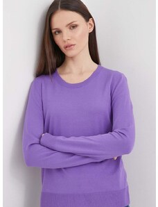 Sisley pulóver könnyű, női, lila