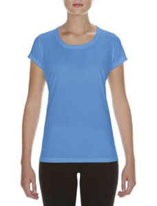 Gildan performance mély nyakkivágású Női sport póló, GIL46000, Sport Light Blue-2XL