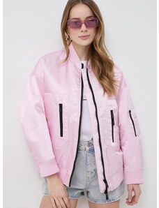Pinko bomber dzseki női, rózsaszín, átmeneti, oversize, 103014.A1NP