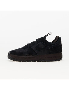 Nike W Air Force 1 Wild Black/ Black-Velvet Brown-Cedar, alacsony szárú sneakerek