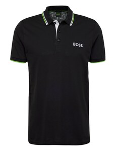 BOSS Green Póló 'Paddy Pro' világoszöld / fekete / fehér
