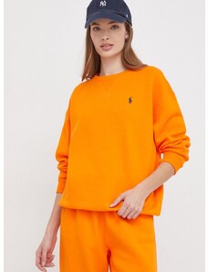 Polo Ralph Lauren felső narancssárga, női, sima