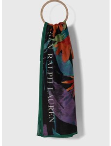 Lauren Ralph Lauren sál selyemkeverékből mintás