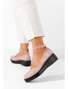 Zapatos Natalya V2 rózsaszín fűzős női cipő