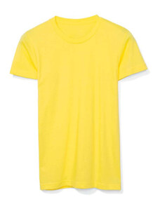 American Apparel jersey Női póló AA2102 rövid ujjú, Sunshine-2XL