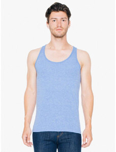 American Apparel ujjatlan póló, trikó AATR408 tri-blend unisex, Athletic Blue-S