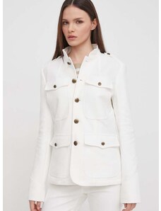 Polo Ralph Lauren rövid kabát női, fehér, átmeneti