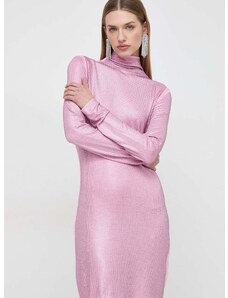 Patrizia Pepe ruha rózsaszín, mini, egyenes, 8A1302 J179