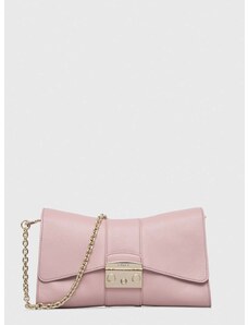 Furla bőr táska rózsaszín