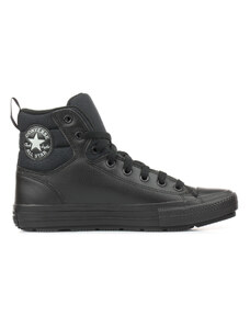 Converse chuck taylor all star faux leather berkshire boot BLACK/BLACK/ASH STONE