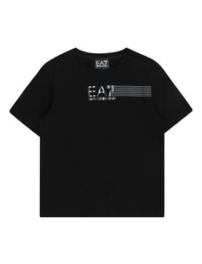 EA7 Emporio Armani Póló fekete / ezüst