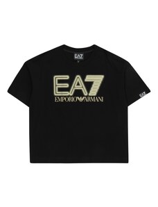 EA7 Emporio Armani Póló világos sárga / fekete