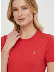Polo Ralph Lauren t-shirt női, piros