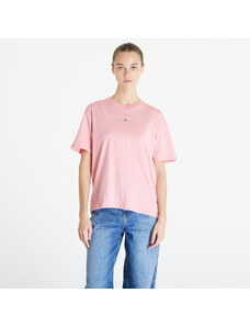 Tommy Hilfiger Női póló Tommy Jeans Relaxed New Linear Short Sleeve Tee Tickled Pink