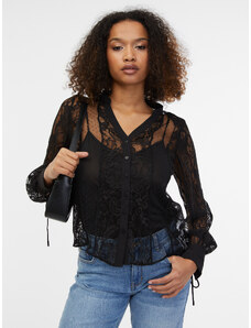 Orsay Čierna ladies' lace blouse - Women