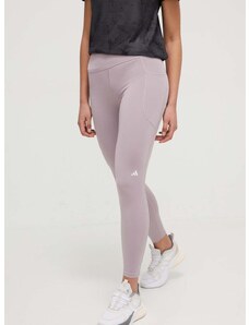 adidas Performance legging futáshoz Daily Run lila, sima, IU1649