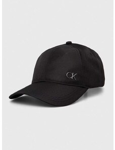 Calvin Klein baseball sapka fekete, sima