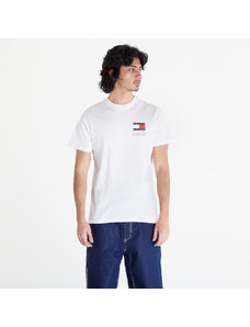 Tommy Hilfiger Férfi póló Tommy Jeans Slim Essential Flag Short Sleeve Tee White