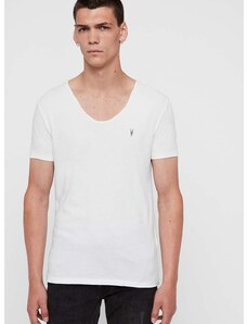 AllSaints t-shirt Tonic fehér, férfi, sima