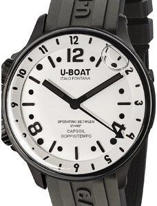 U-Boat 8889 Capsoil Doppiotempo DLC GMT 45mm