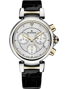 Edox 10220-357RC-AIR LaPassion Chronograph Ladies Watch 35mm