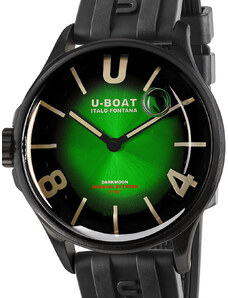 U-Boat 9503 Darkmoon Green PVD Soleil Mens Watch 40mm