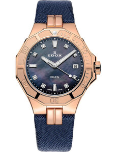 Edox 53020-37RC-NANR Delfin Diver Ladies Watch 38mm
