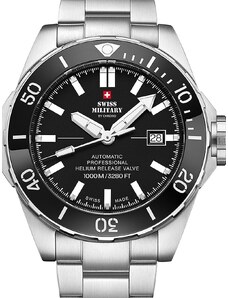 Swiss Military by Chrono Swiss Military SMA34092.01 automatic Diver 45mm 100ATM