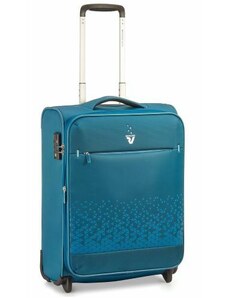 Roncato Crosslite 2-kerekes bővíthető kabinbőrönd, türkiz kék