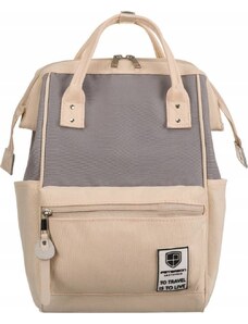 Peterson bézs-szürke utazó hátizsák [DH] PTN 2022