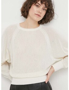 Sisley pulóver könnyű, női, bézs
