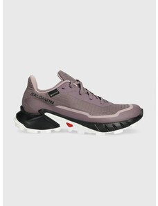 Salomon cipő Alphacross 5 GTX lila, női, L47460400