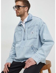 Calvin Klein Jeans farmerdzseki férfi, átmeneti, oversize