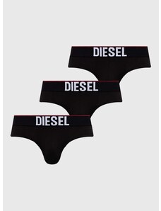 Diesel alsónadrág 3 db fekete, férfi