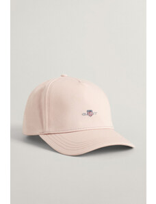 SAPKA GANT SHIELD COTTON TWILL CAP rózsaszín S/M