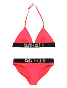 Calvin Klein Swimwear Bikini szürke / rózsaszín / fekete