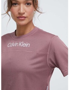 Calvin Klein Performance edzős póló rózsaszín