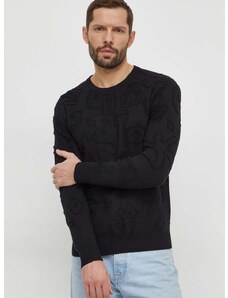 Desigual pulóver férfi, fekete
