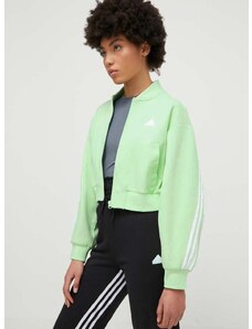 adidas felső zöld, női, nyomott mintás, IS3651