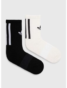 adidas Originals zokni kasmír keverékből 2 db fehér, IR5731