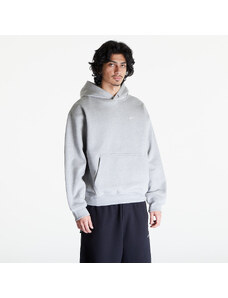 Férfi kapucnis pulóver Nike Solo Swoosh Fleece Thermal Pullover Hoodie Dk Grey Heather/ White