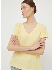 Superdry t-shirt női, sárga