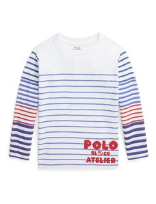 Polo Ralph Lauren Póló tengerészkék / tengerészkék / piros / fehér