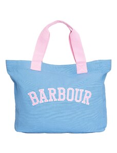 Barbour Shopper táska azúr / pitaja / fehér