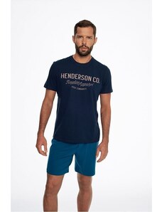 Henderson Creed férfi pizsama, kék