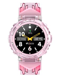 Smart Watch HT25 telefon funkciós sport okosóra fiataloknak - rózsaszín